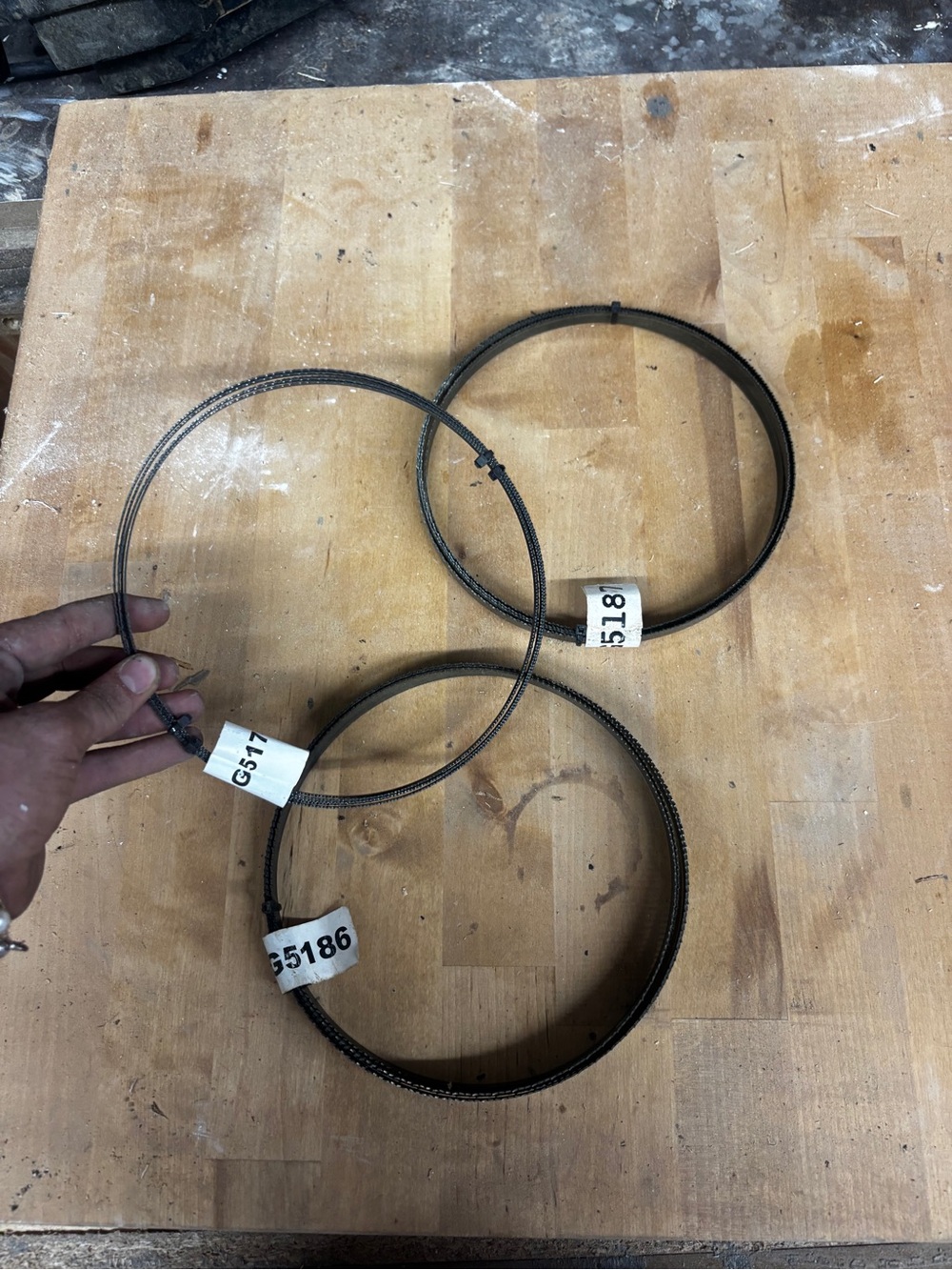 coiled carbon steel bandsaw blades